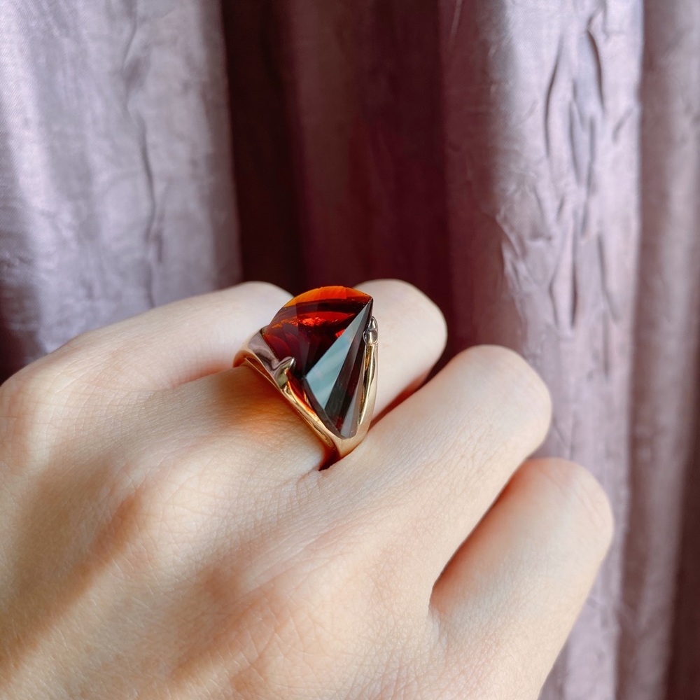 Crystal Cocktail Ring